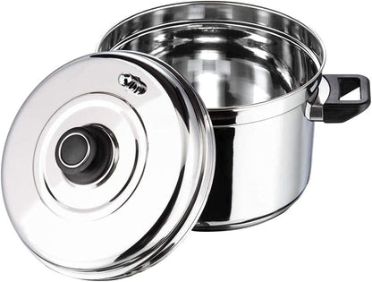 Vinod Stainless Steel Multi Cooker (4 x Idli Plates and 4x Dhokla Plates)- 4 Rack