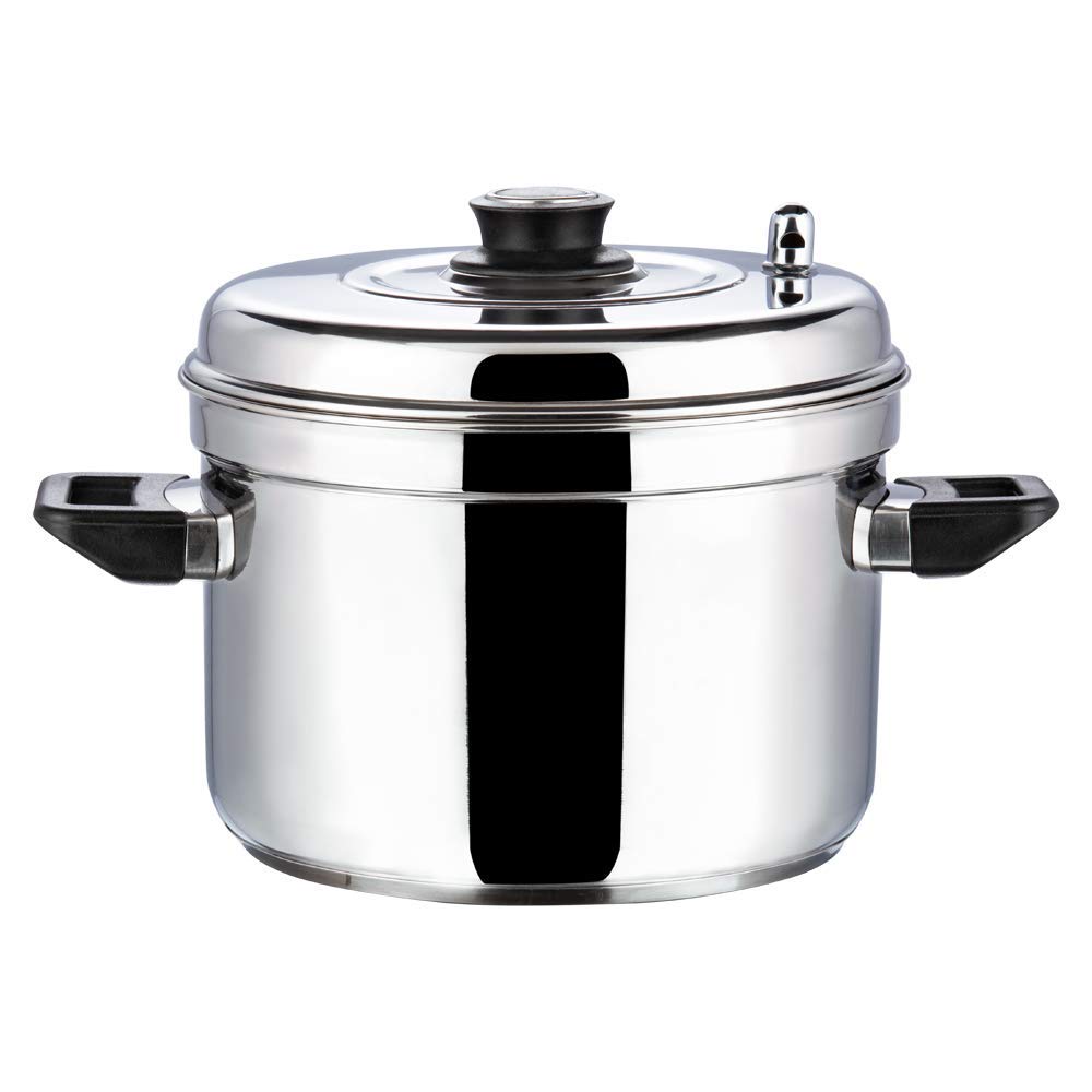 Vinod Stainless Steel Multi Cooker (4 x Idli Plates and 4x Dhokla Plates)- 4 Rack